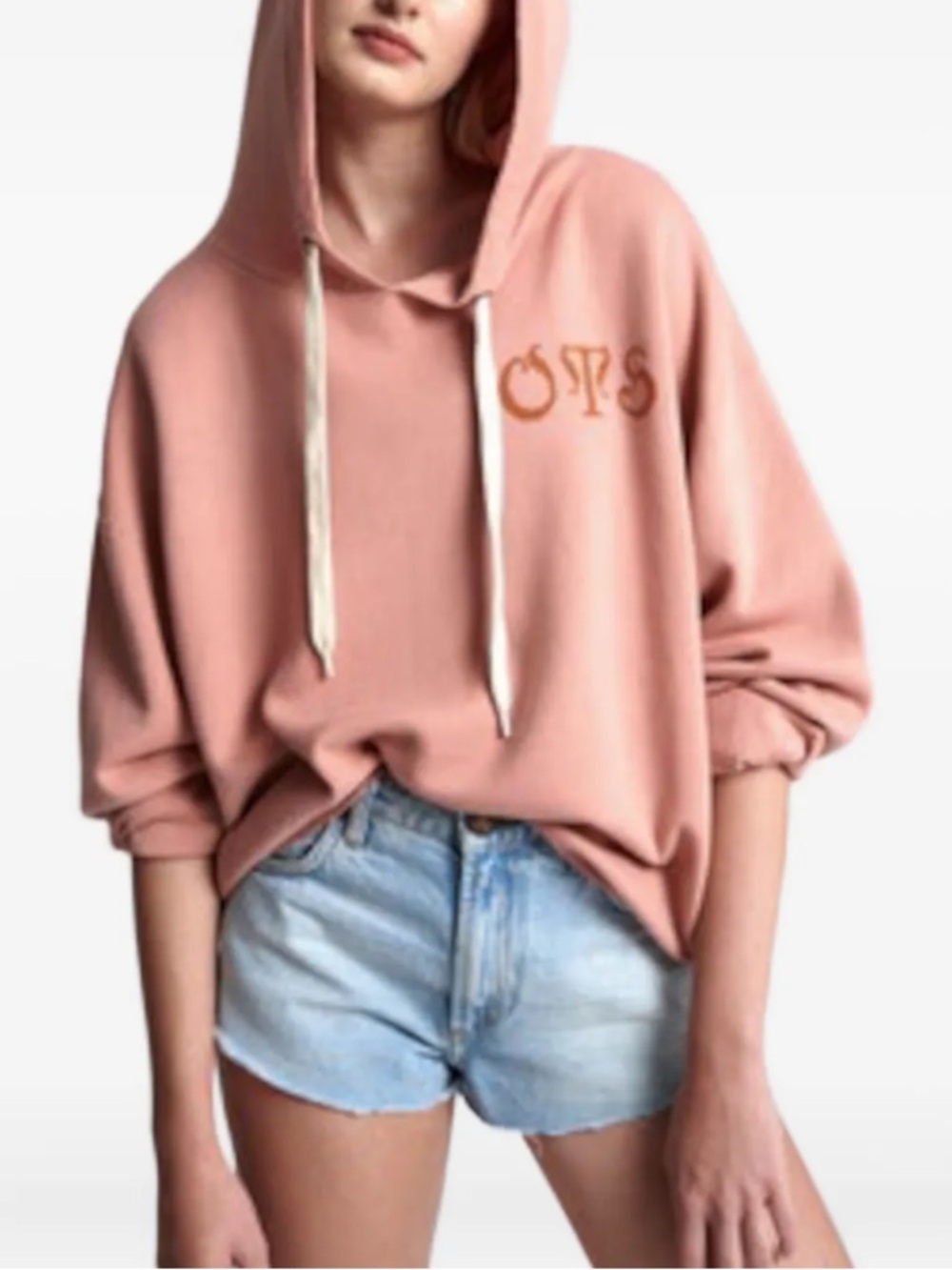 One Teaspoon OTS pink recovery hoodie XL